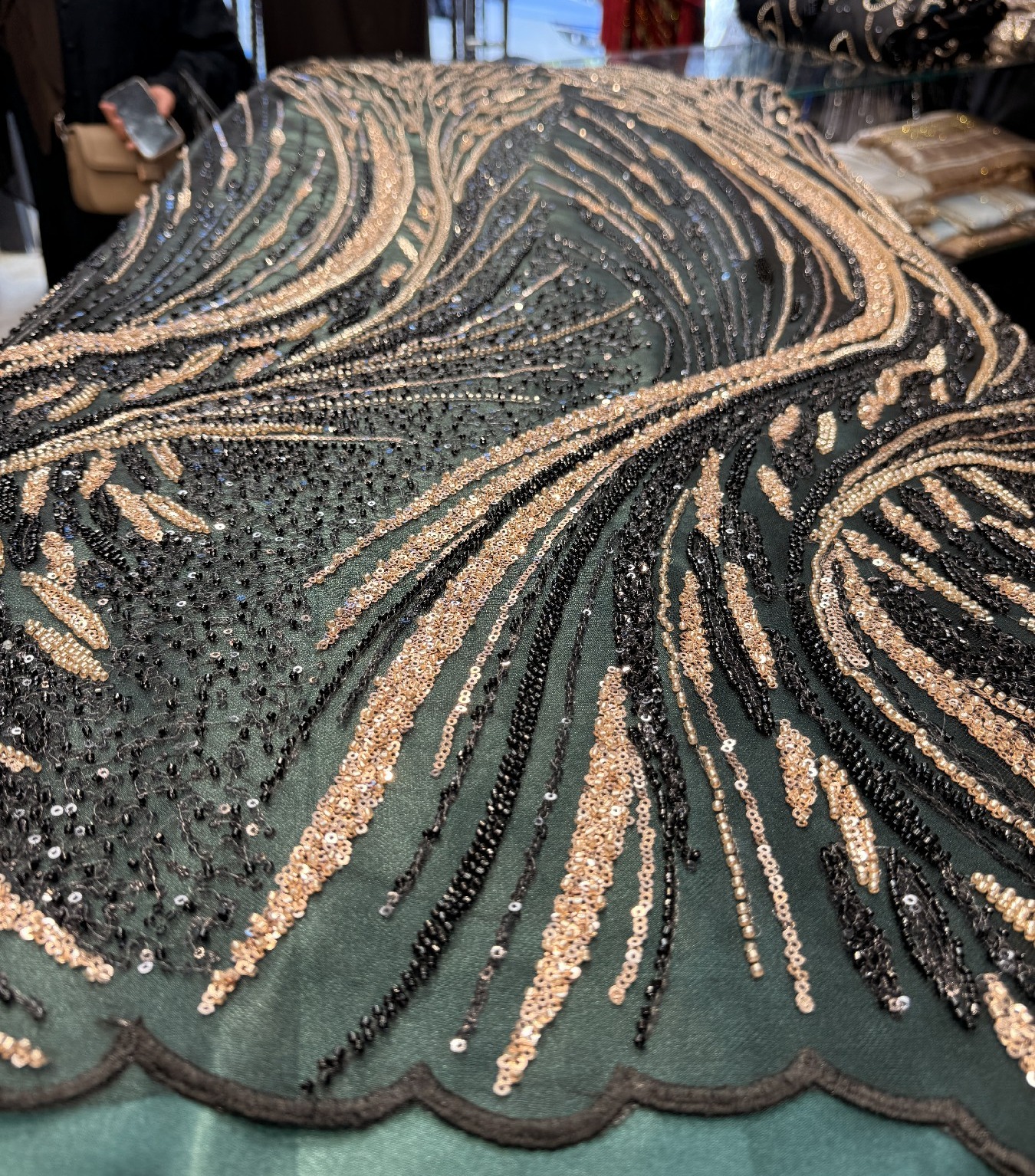 Coupon 3 Metre LUXE VERT 
