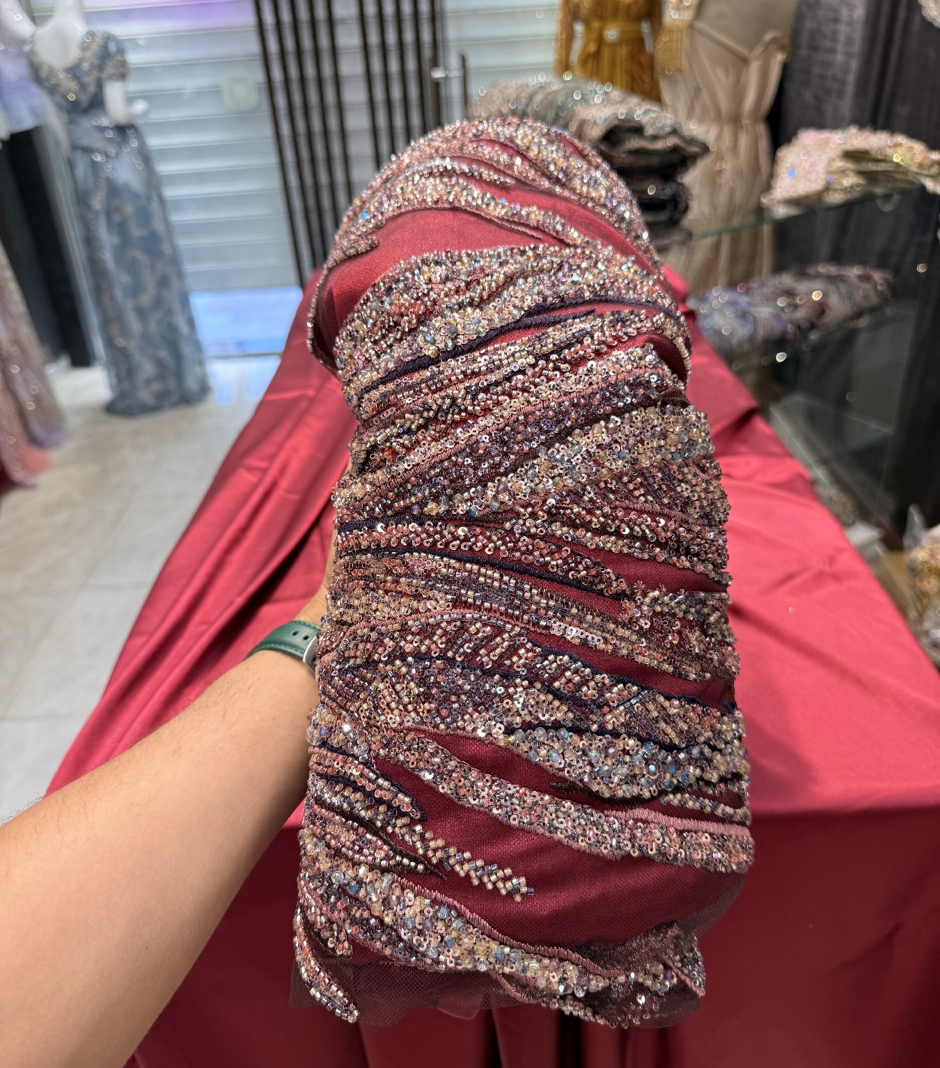 Coupon 3 Metre SM ROUGE